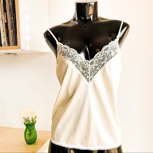Cream Lace Camisole
